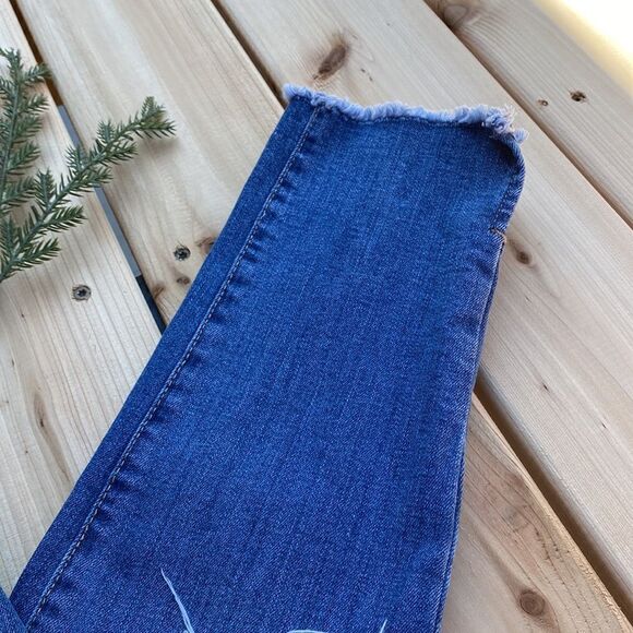 Kensie Jeans Distressed Jeans-Pants - Picture 2 of 12